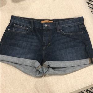 Joe’s Jeans cuffed jean shorts
